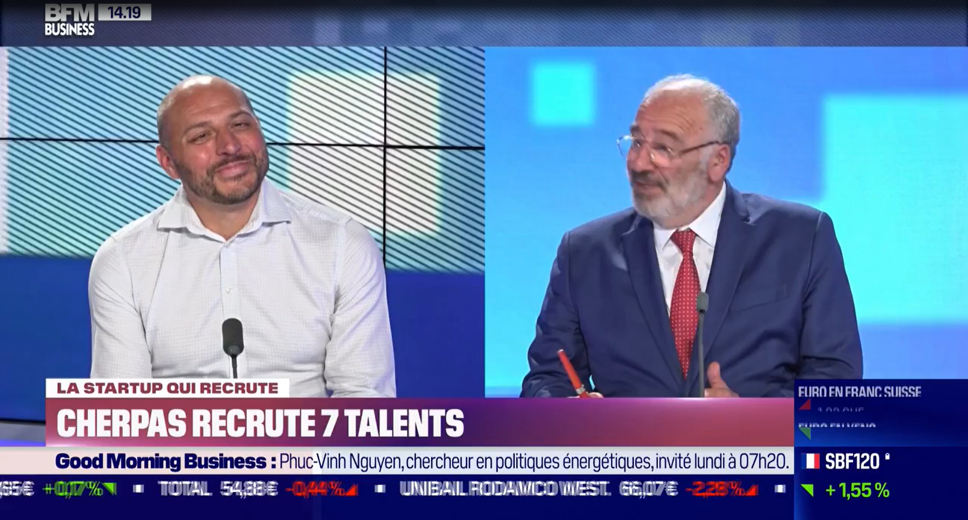 BFM : « Cherpas recrute sept talents »